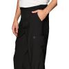 WonderWink Mens Men’s Flat Front Cargo Pant(Black)