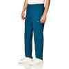WonderWink Mens Men’s Flat Front Cargo Pant(Caribbean Blue)