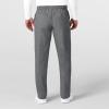 WonderWink Mens Men’s Flat Front Cargo Pant(Charcoal Heather)