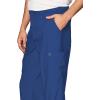 WonderWink Mens Men’s Flat Front Cargo Pant(Galaxy Blue)