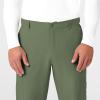 WonderWink Mens Men’s Flat Front Cargo Pant(Olive)
