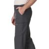 WonderWink Mens Men’s Flat Front Cargo Pant(Pewter)
