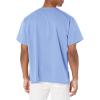 WonderWink Mens Men’s V-Neck Scrub Top(Ceil Blue)