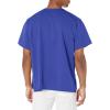 WonderWink Mens Men’s V-Neck Scrub Top(Galaxy Blue)