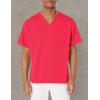 WonderWink Mens Men’s V-Neck Scrub Top(Red)