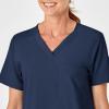 WonderWink Womens 4-Pocket Utility Top(Navy)