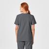 WonderWink Womens 4-Pocket Utility Top(Pewter)