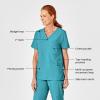 WonderWink Womens 4-Pocket Utility Top(Teal Blue)