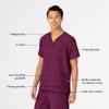 WonderWink Womens 4-Pocket Utility Top(Wine)