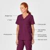 WonderWink Womens 4-Pocket Utility Top(Wine)