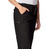WonderWink Womens Grace Flare Leg Cargo PantMedical Scrubs Pants(Black)