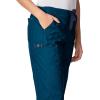 WonderWink Womens Grace Flare Leg Cargo PantMedical Scrubs Pants(Caribbean)