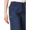 WonderWink Womens Grace Flare Leg Cargo PantMedical Scrubs Pants(Navy)