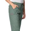 WonderWink Womens Grace Flare Leg Cargo PantMedical Scrubs Pants(Sage)