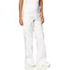 WonderWink Womens Grace Flare Leg Cargo PantMedical Scrubs Pants(True White)