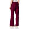 WonderWink Womens Grace Flare Leg Cargo PantMedical Scrubs Pants(Wine)