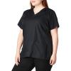 WonderWink Women’s Origins Lima Women’s Scrub Top(Black)