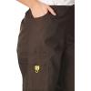 WonderWink Women’s Scrubs Romeo Six-Pocket Flare Leg Pant – XS-5XL, 6 Pockets, Elastic Waistband with Convertible Drawstring(Chocolate)