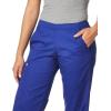 WonderWink Women’s Tall Wonderwork Women’s Pull-On Cargo Scrub Pant Tall(Galaxy Blue)