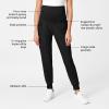 WonderWink Women’s W123 Maternity Jogger Scrub Pant(Black)