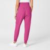 WonderWink Women’s W123 Maternity Jogger Scrub Pant(Hot Pink)