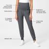 WonderWink Women’s W123 Maternity Jogger Scrub Pant(Pewter)