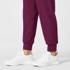 WonderWink Women’s W123 Maternity Jogger Scrub Pant(Wine)