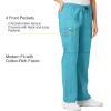 WonderWink Women’s Wonderflex Faith Scrub Pant(Aqua)