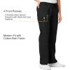 WonderWink Women’s Wonderflex Faith Scrub Pant(Black)