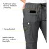 WonderWink Women’s Wonderflex Faith Scrub Pant(Charcoal)