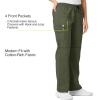 WonderWink Women’s Wonderflex Faith Scrub Pant(Forest Green)