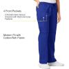WonderWink Women’s Wonderflex Faith Scrub Pant(Galaxy Blue)