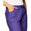 WonderWink Women’s Wonderflex Faith Scrub Pant(Grape)