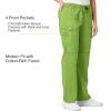 WonderWink Women’s Wonderflex Faith Scrub Pant(Green Apple)