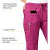 WonderWink Women’s Wonderflex Faith Scrub Pant(Hot Pink)