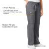 WonderWink Women’s Wonderflex Faith Scrub Pant(Pewter)