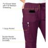 WonderWink Women’s Wonderflex Faith Scrub Pant(Wine)