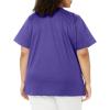 WonderWink Women’s Wonderwork Women’s Mock Wrap Scrub Top(Grape)