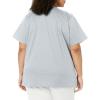 WonderWink Women’s Wonderwork Women’s Mock Wrap Scrub Top(Grey)