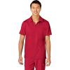 WonderWink Mens Collar Top(Red)