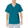 WonderWink Mens Men’s Ez Zip Scrub Top(Caribbean)