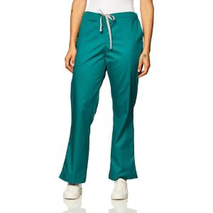 Wink WonderWORK Scrubs for Women, Flare Leg Scrub Pants(Hunter)