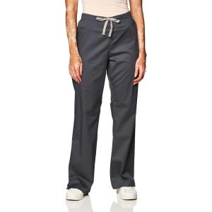 Wink WonderWORK Scrubs for Women, Flare Leg Scrub Pants(Pewter)