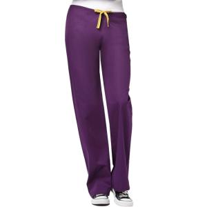 WonderWink Men’s Big The Papa Unisex Seamless Scrub Pant(Eggplant)