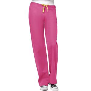 WonderWink Men’s Big The Papa Unisex Seamless Scrub Pant(Hot Pink)