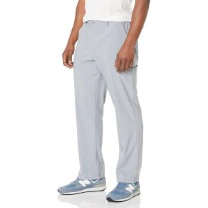 WonderWink Mens Men’s Flat Front Cargo Pant(Grey)