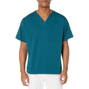 WonderWink Mens Men’s V-Neck Scrub Top(Caribbean)