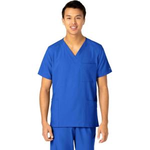 WonderWink Womens 4-Pocket Utility Top(Royal)
