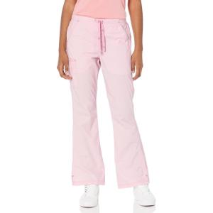 WonderWink Womens Grace Flare Leg Cargo PantMedical Scrubs Pants(Rose Blush)