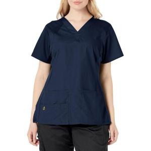 WonderWink Women’s Origins Lima Women’s Scrub Top(Navy)